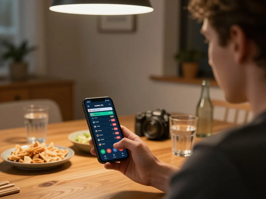 Placing bets on rút tiền lc88 with a mobile app in a cozy home setting.