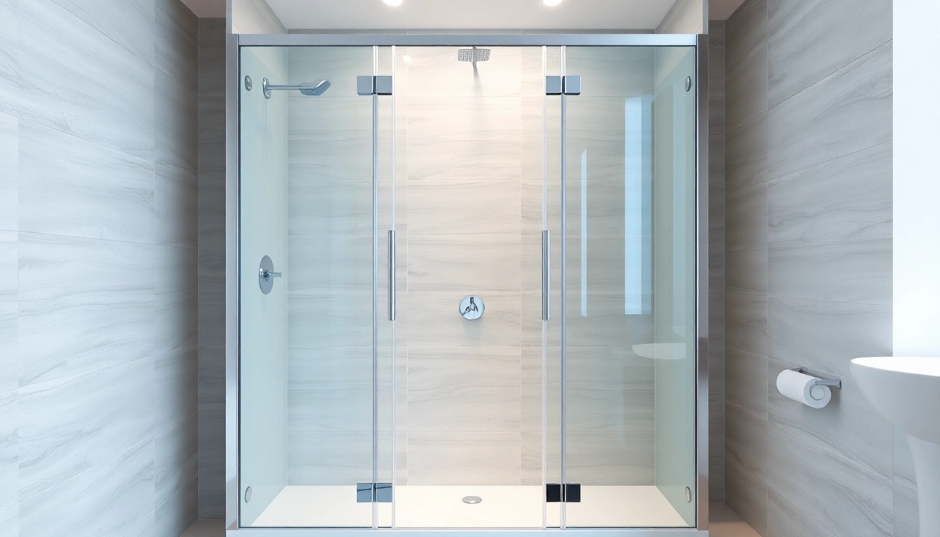 Moderne duschkabine 80x80 eckeinstieg in einem stilvollen Badezimmer.