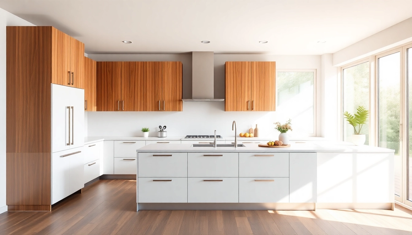 Cabinet Refacing Largo FL showcases transformed kitchen cabinetry enhancing modern design.