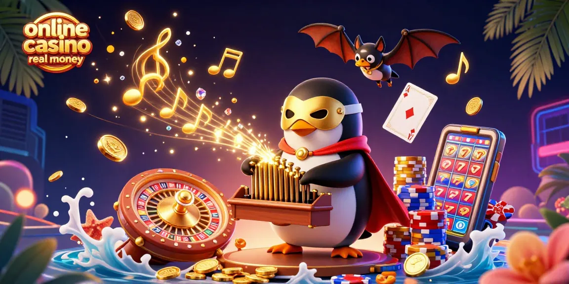 Experience thrilling wins at this online casino real money illustration with lively characters and rich visuals.