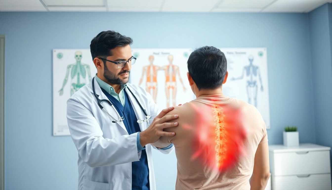 Understanding back pain causes through professional examination in a clinic setting.