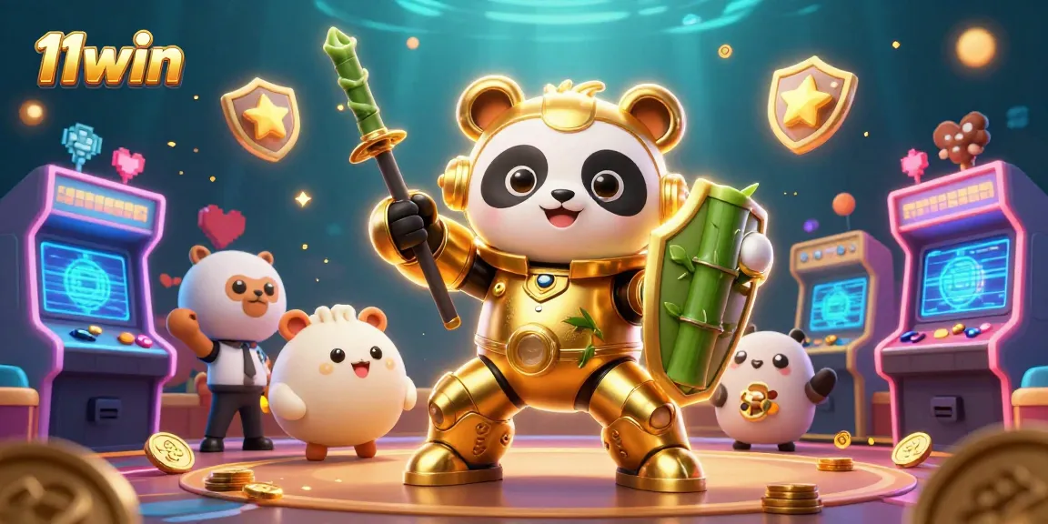 Experience thrilling gameplay at 11win with engaging characters and vibrant casino elements.