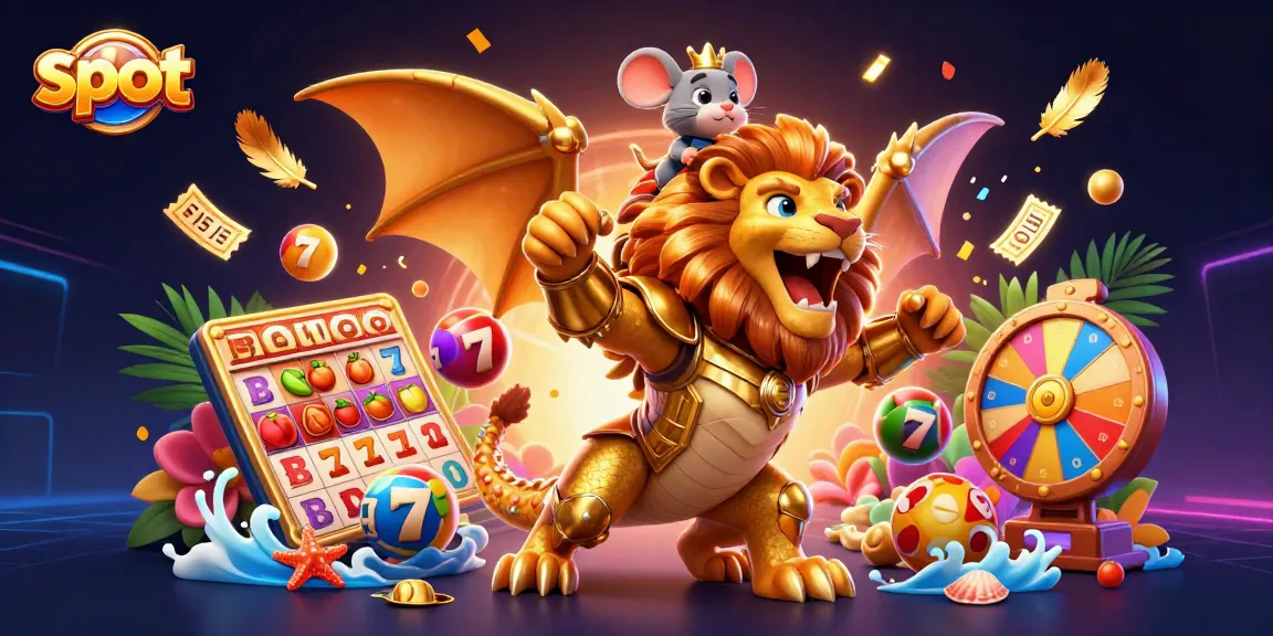 Engage with thrilling slot reels and colorful ATM jackpot displays in a dynamic casino scene.