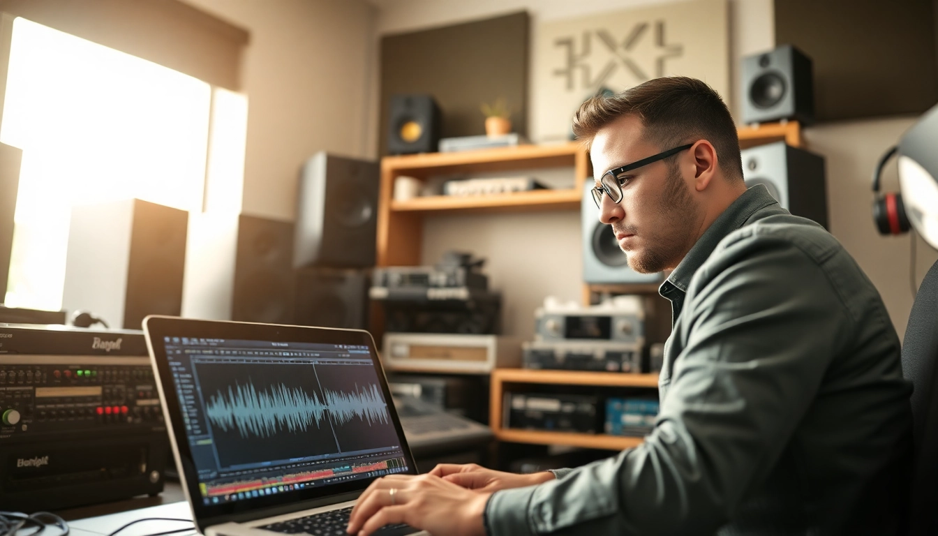 Experience online mastering services with a dedicated audio engineer focused on sound quality and enhancement.