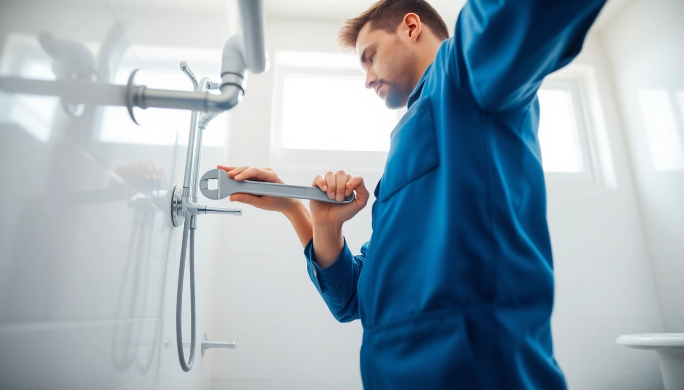 Find an experienced plumber near me focusing on modern bathroom fixtures and repairs.